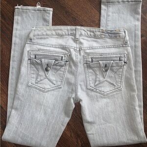 Stylish Light Gray Women Boyfriend Jeans